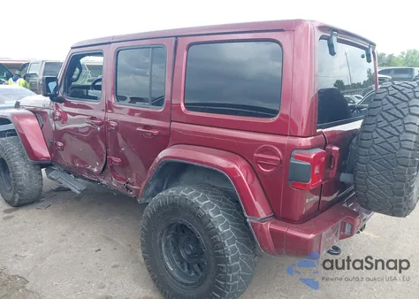 2021 Jeep Wrangler Unlimited High Altitude 4X4 from USA, damaged, VIN 1C4HJXENXMW604896